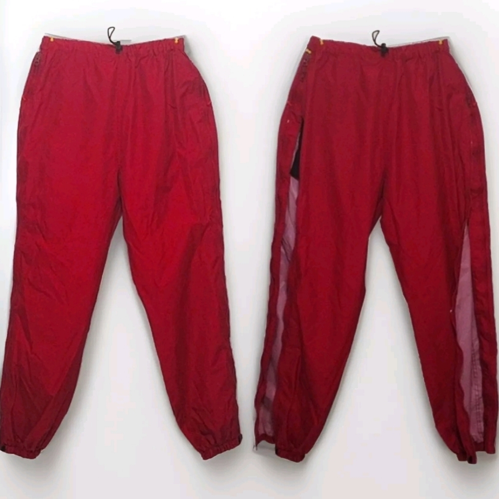 Vtg L.L. Bean Womens Activent Side Zip Pants Gorpcore Hiking Nylon Tech Outdoor